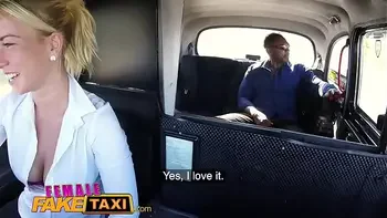 Female Fake Taxi Big black cock stretches Licky Lex sweet Czech pussy