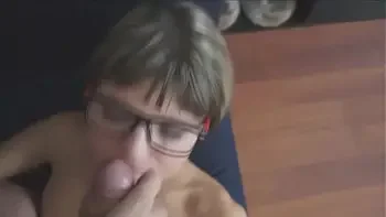 She is Nerdy Cumpilation (cumshots on Glasses)