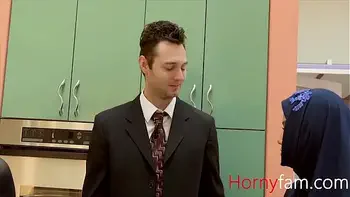 Immigrant Stepdaughter Syndrome- Hijab Babe Fucked By American stepDAD