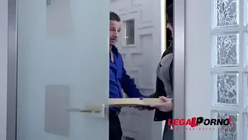 Top-heavy babes Laura Orsolya & Anastasia Lux titty fucked and cum all over GP445