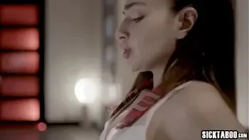 Sexy robot teen gave her body and ass to the client