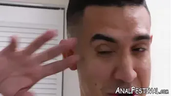 Lucious Rose Monroe shakes booty on dildo before sex