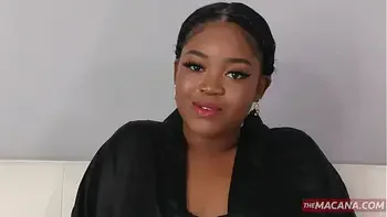 big butt black girl pussy gets filled by macana man big dick