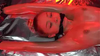 Cute Blonde Shackled Scared by Pendulum  Short version