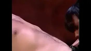 Busty ebony Menage A Trois in fetish latex gear rides a white hard cock