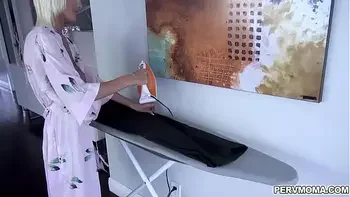 Hot stepmom just got down on her knees and started to suck!