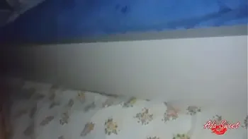 Shhh Touching myself while my Roommate rest.