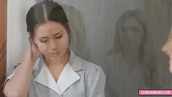 Lesbian maid loves pussies