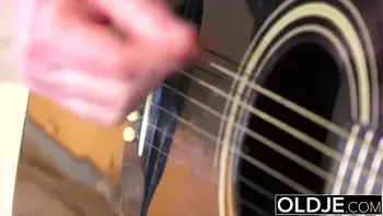 Aliyah young lustful sex with old man fucking her pussy missionary and then she gives the best blowjob