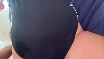 Cute stepsister gets a secret creampie