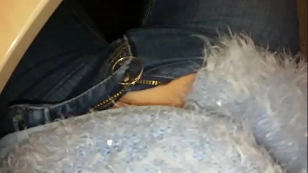 Girl Masturbates at work