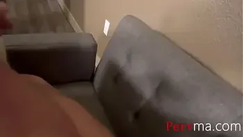 Blonde step mom is interested in her