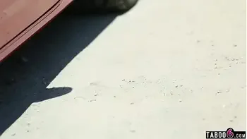 Car broken down but picked up by an evil mature MILF