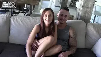 Athletic Black Hung Jock Fucks Teen Brunette In Half