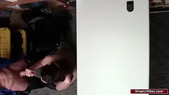 Caught shoplifter fucked then released