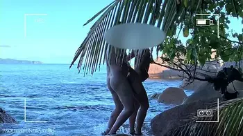 voyeur spy nude couple having sex on public beach - projectfiundiary