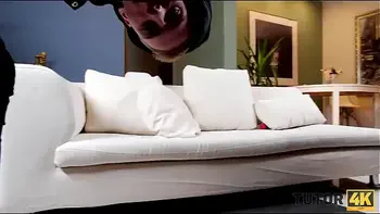 TUTOR4K. Man trusted kissable tutor with little friend for the sake of humping