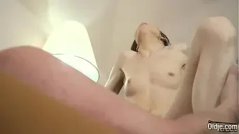 Grandpa fucks young girl hardcore w orgasm pussy penetrating and mouth cumshot