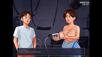 Mature breastfeeding milf l My sexiest gameplay moments l Summertime Saga[v018] l Part 6