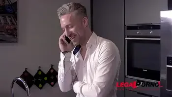 Busty Sex Crazed Milf Sophie Anderson gets her Tight Ass DAP'ed by 3 Cocks FS035