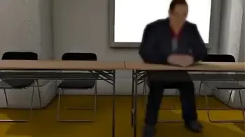 Teen auditionning for a bunch of older guys. Having rough sex with 2 guys