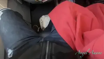 Public Airplane Blowjob