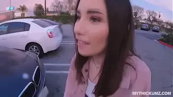 Curvy Asian American rides strangers hard dick