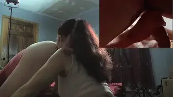 Mrs. S blowing, rim job, oral cream pie.  Throat pie