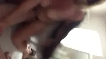 Little mama wanted to see how she looks sucking a big cock(loved it)