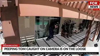 FCK News - Creepy Home Intruder Caught On Camera
