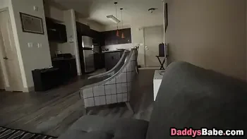 I wanna be your new pet stepdaddy! - stepfather and step daughter blowjob