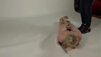 Jade Samantha Photoshoot gone wrong bound and gagged