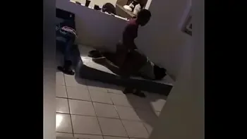 My step Sister caught me fuckin her lesbian home girl