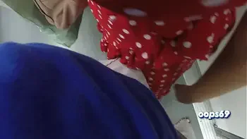 Press my Breasts against a Stranger inside Public Train | Touched his Cock with my Hand to see his Reaction and he Liked!