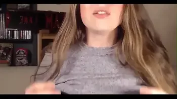 Camschat.org - Webcam Blonde With Hairy Pussy Loves To Tease On Cam