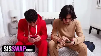 StepSisters Asia Lee & Athena Fleurs Get Naked With StepBros To Keep Each Other Worm - SisSwap