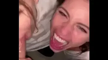 megan rain & adriana chechik share cum