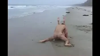 Brandee fucks in the beach