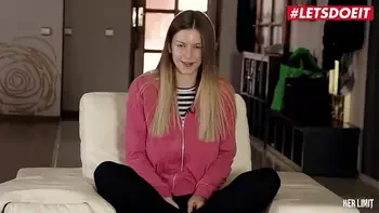 LETSDOEIT - #Stella Cox - British Big Ass Pornstar Double Fucked By Two Huge Cock Boys