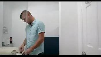 Stepbrother and stepsister helps boner problem