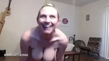 Lactating Milf Masturbating Squirting Fucking Herself with Toy Cum Twice - BunnieAndTheDude