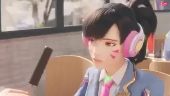Overwatch girl tricked