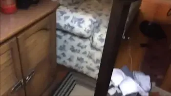 Hot babe on real homemade