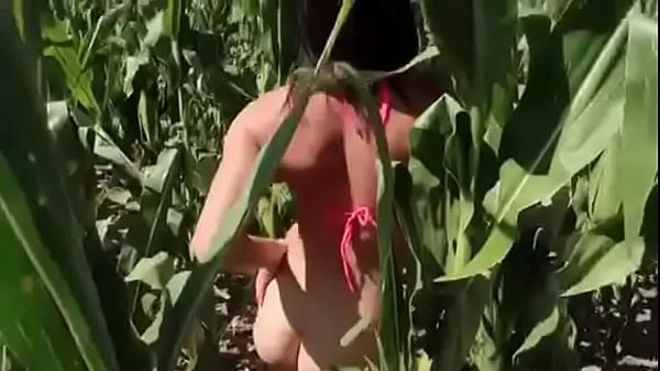 Riley Jacobs checking corn - PREVIEW