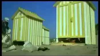 Woman robbed on the beach by stealing all her clothes. Robbed naked. ENF.