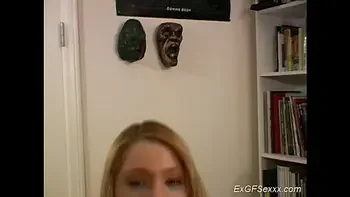 Ex girlfriend giving handjob