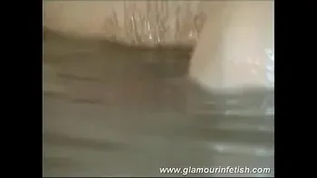 Glamorous babe masturbating