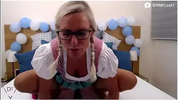 Dirty Tina In A German Milf Plays Dirty And Cums After Destroying Her Pussy With A Dildo