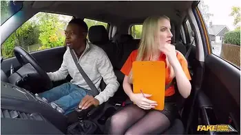 Full 42 Minutes Busty Uk Blonde Fucking A Big Black Cock In A Car With Georgie Lyall And Mr Longwood