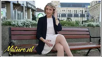 Beautiful French Milf Waiting Outside To Be Picked Up & Fucked In Her Ass - Julie Holly